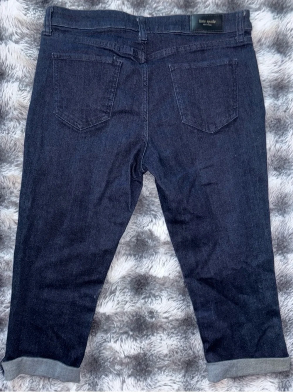Bloome Street by Kate Spade Dark Blue Women’s Jeans - Classic Straight Crop